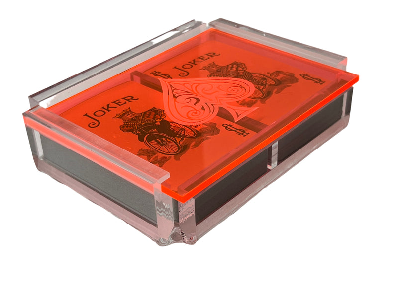 Acrylic Playing Card Case