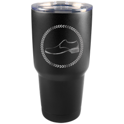 Large Stainless Steel Tumbler (30 oz.) - Matte Black