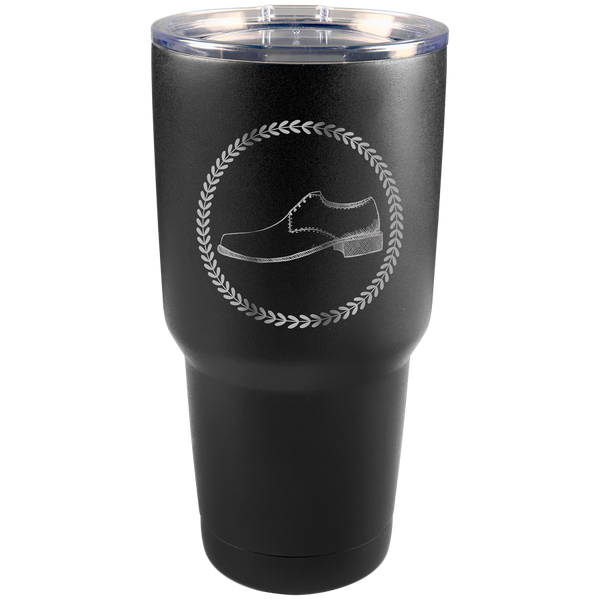 Large Stainless Steel Tumbler (30 oz.) - Matte Black